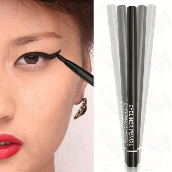 1PC Black Eyeliner Waterproof Long Lasting Eye Liner Pencil Supply