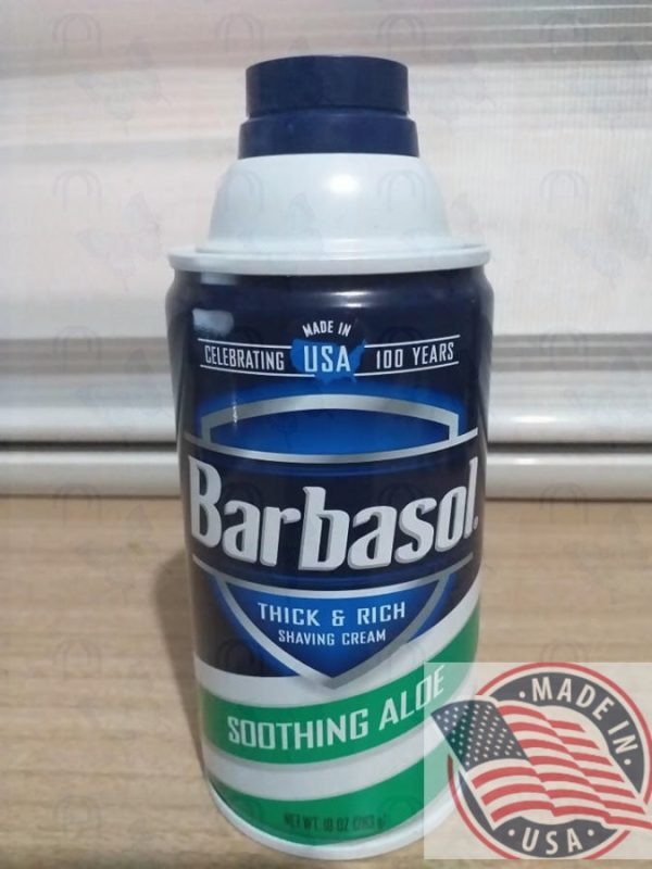 Barbasol Soothing Aloe thick& rich shaving cream (283g) Online Hot Sale