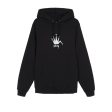 Stussy Old Crown Hoodie - Black on Sale