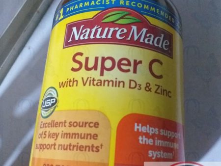 Nature Made Super C with vitamin D3 & Zinc 200 tablets For Discount