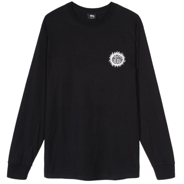 Stussy Design Corp LS Tee - Black Online