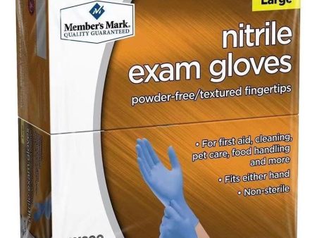 members Shark nitrile gloves ,SIZE LARGE ,400 Counts Online now