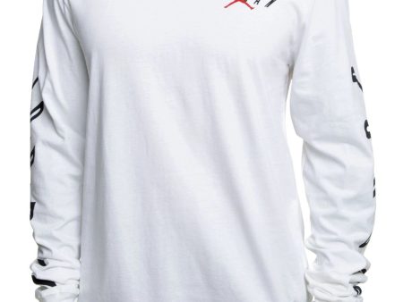 Air Jordan Swerve Long Sleeve T-Shirt - White Supply