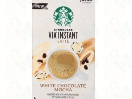 starbucks VIA Instant Coffee Flavored  white cocolate  mocha latte For Discount