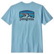 Patagonia Men s Fitz Roy Horizon Responsibili-Tee - Break Up Blue Hot on Sale