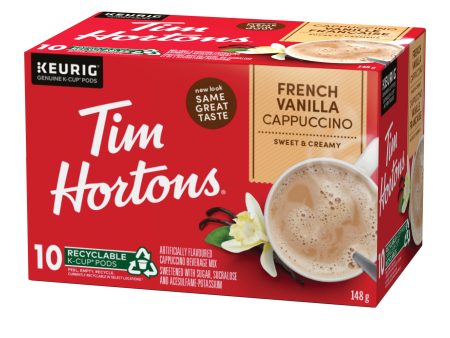 Tim Hortons French Vanilla Cappuccino K-Cup Pods, 60-count Fashion