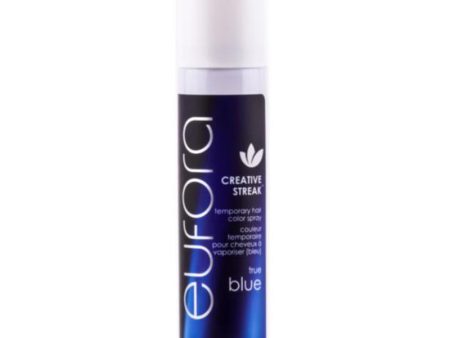 Eufora Creative Streak Temporary Hair Color Spray 2 oz-True Blue Online now