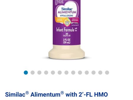 48 bottles of 2 oz Similac® Alimentum® HMO Hypoallergenic Infant Formula, Ready-to-Feed Baby Formula For Cheap