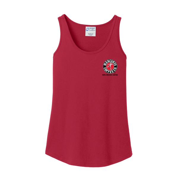 Mercurys Coffee Red Tank Top (Womens) Discount