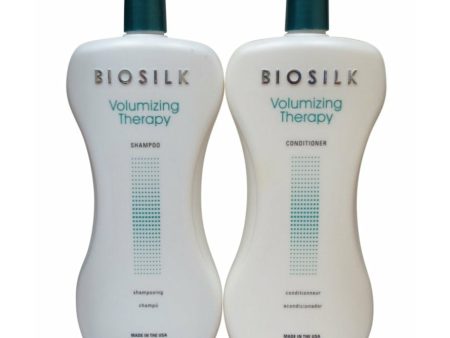 Biosilk Volumizing Therapy Shampoo And Conditioner 34 oz Duo Discount