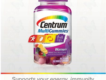 Centrum MultiGummies Gummy Multivitamin for Women, Multivitamin Multimineral Supplement Online