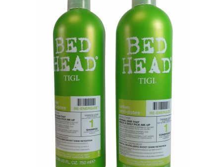 Tigi Bed Head Urban Anti-Dotes Re-energize Shampoo and Conditioner Duo 25.36 oz Online Hot Sale