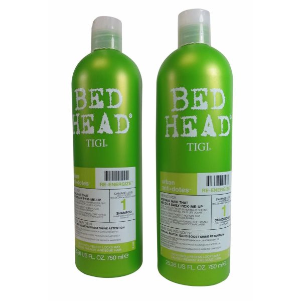 Tigi Bed Head Urban Anti-Dotes Re-energize Shampoo and Conditioner Duo 25.36 oz Online Hot Sale