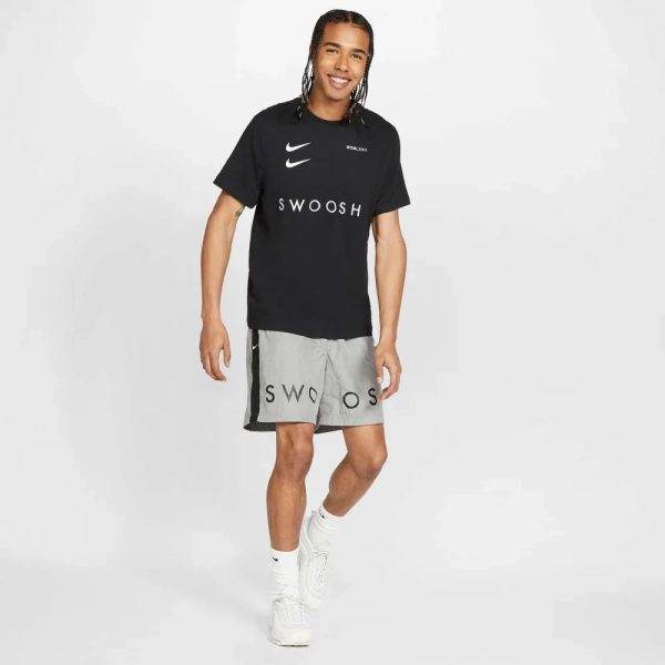 Nike Sportswear Swoosh T-Shirt - Black For Discount