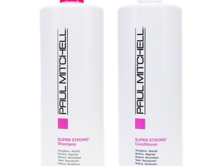 Paul Mitchell Super Strong Daily Shampoo and Conditioner Duo 33.8 oz on Sale