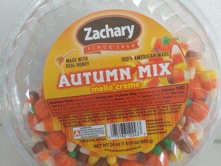 Zachary Autumn Mix Mello creme Mix Fall Halloween candy Mix 680g on Sale