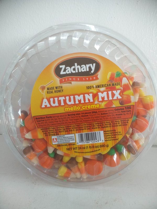 Zachary Autumn Mix Mello creme Mix Fall Halloween candy Mix 680g on Sale