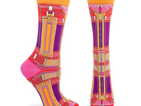 Bradley House Window Socks - Frank Lloyd Wright Fashion