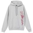 Stussy Smooth Stock Printed Hoodie - Light Heather Supply