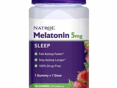 Natrol Melatonin 5mg, 180 Gummies Online Sale