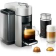 Nespresso Vertuo Coffee and Espresso Machine by De Longhi with Aeroccino For Sale