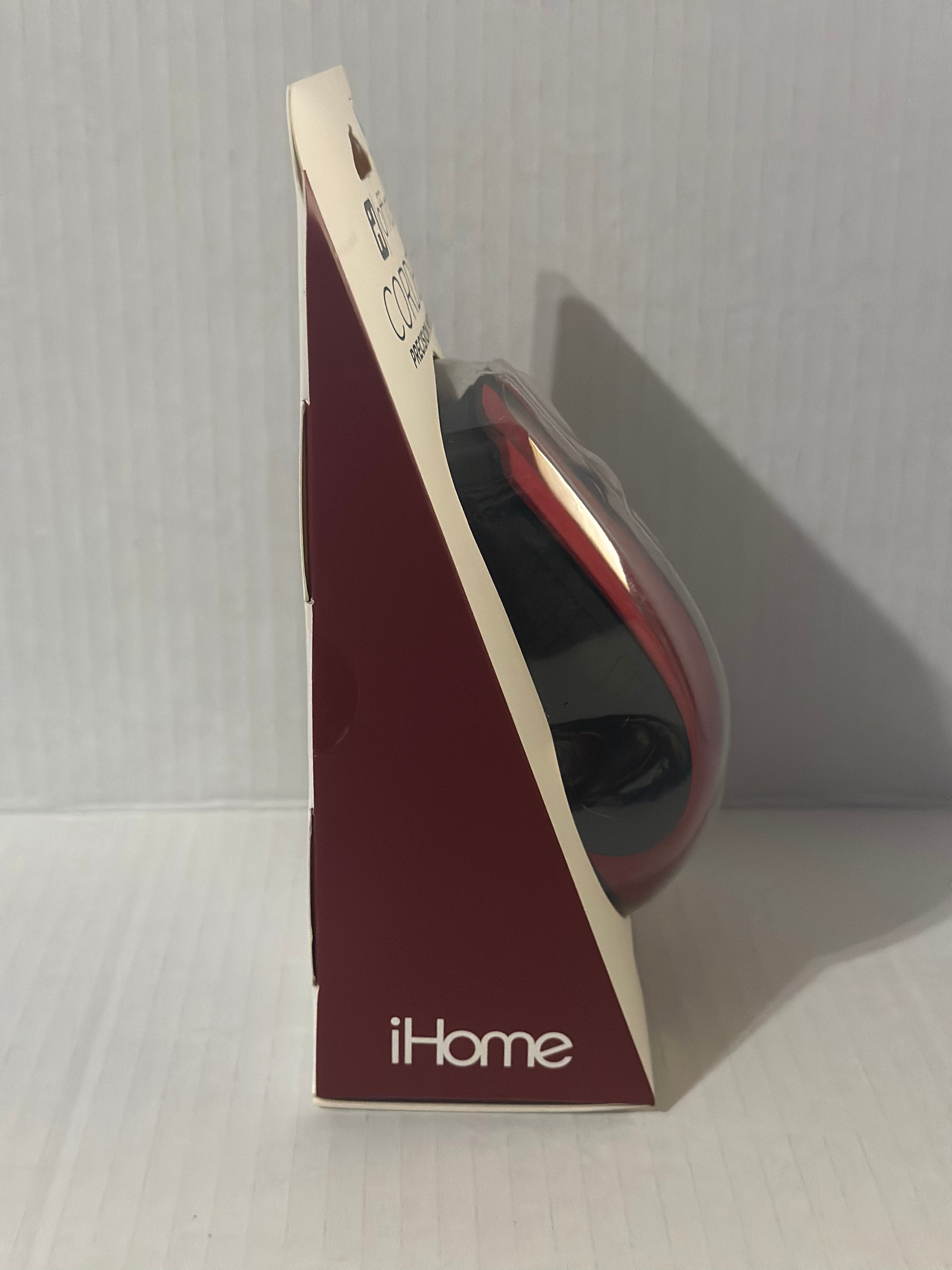 iHome Red & Black Wireless Mouse For Sale