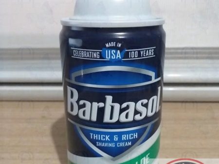 Barbasol Soothing Aloe thick& rich shaving cream (283g) Online Hot Sale