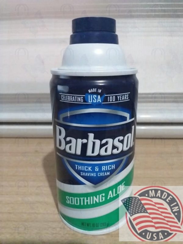 Barbasol Soothing Aloe thick& rich shaving cream (283g) Online Hot Sale