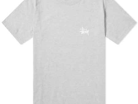 Stussy Basic Stussy Tee - Grey Fashion