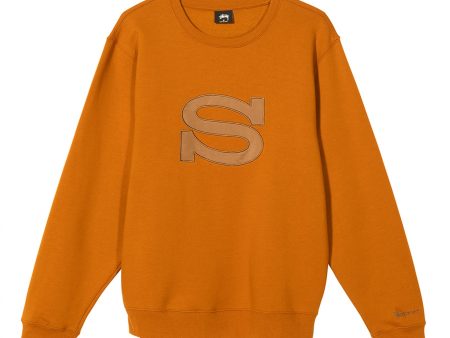 Stussy S App. Crew  - Caramel For Cheap