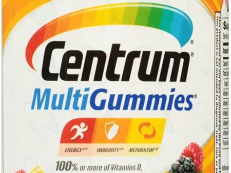 Centrum MultiGummies adult Multivitamin   Multimineral Supplement Gummies110 counts For Sale