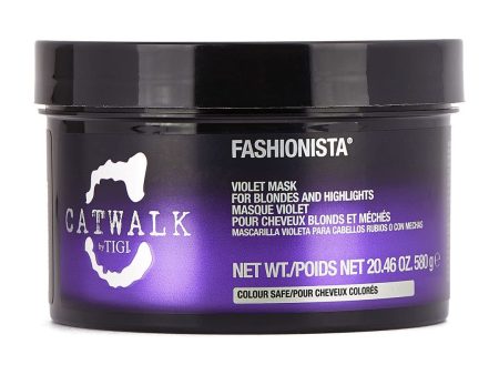 Tigi Catwalk Fashionista Violet Mask for Blondes 20.46 oz Discount