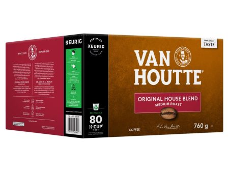 Van Houtte® Original House Blend Coffee K-Cup Pods, 80-pack Supply