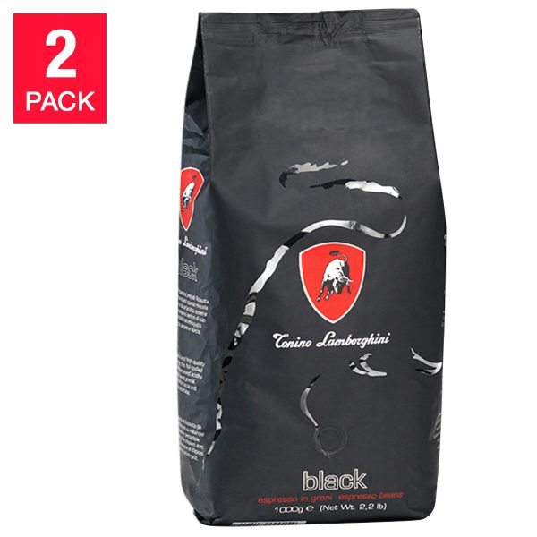 Tonino Lamborghini Black Coffee Beans 2-pack Online