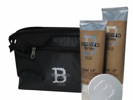 Tigi Bed Head For Men Travel Set  Matte Separation and Clean Up  3 Piece Supply