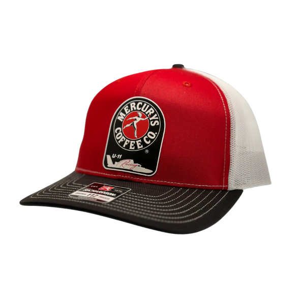 Mercurys Coffee Racing Trucker Hat For Discount