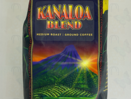 Gold Coffee Company Kanaloa Blend Ground Cafe 1LB 16oz 454g Medium Roast Discount