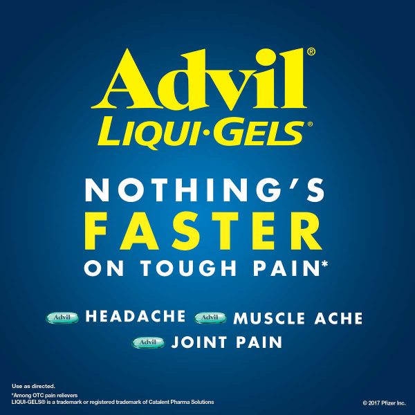 Advil Liqui-Gels Ibuprofen 200mg 2pack, 240 Capsules For Cheap