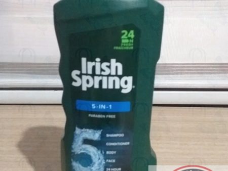 Irish Spring 5 in 1 bodywash and shampoo Paraben Free 18 oz(532ml) on Sale