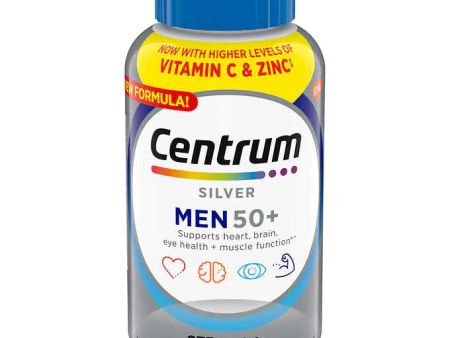 Centrum Silver Men 50+ Multivitamin, 275 Tablets Sale