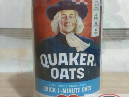 QUAKER oats 1- minute oats 18 oz (510g) Cheap