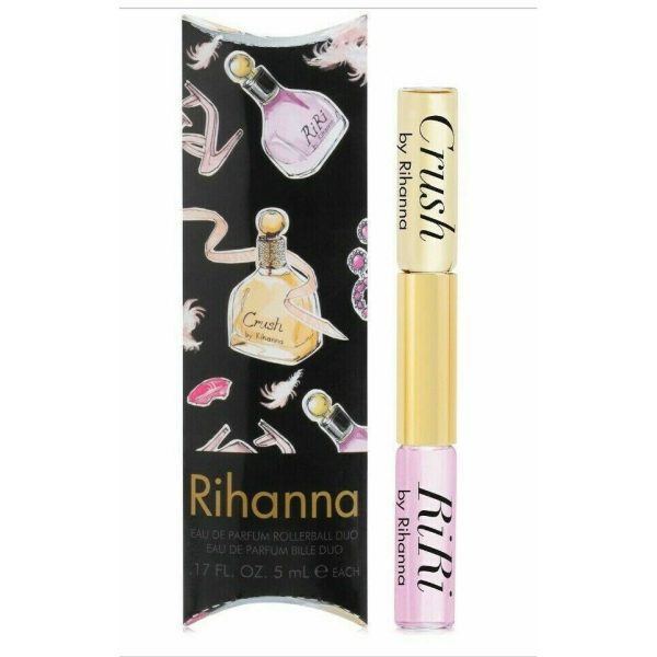 Rihanna Eau De Parfum Crush and RiRi Duo Rollerball 0.17 Oz Sale