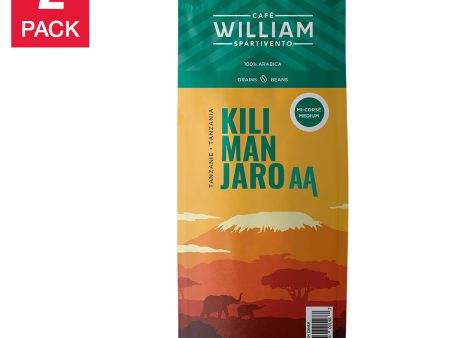 William Spartivento Tanzanian Kilimanjaro AA Coffee, Limited Edition 2-pack Hot on Sale