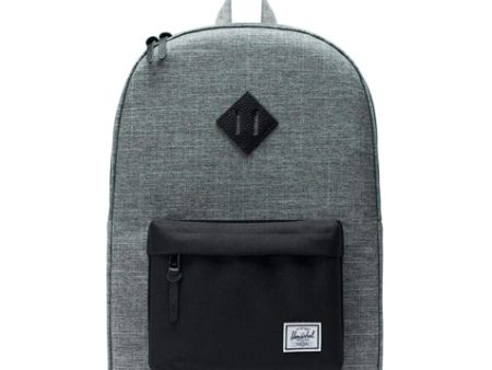 Herschel Heritage 21.5L Backpack - Raven Crosshatch on Sale