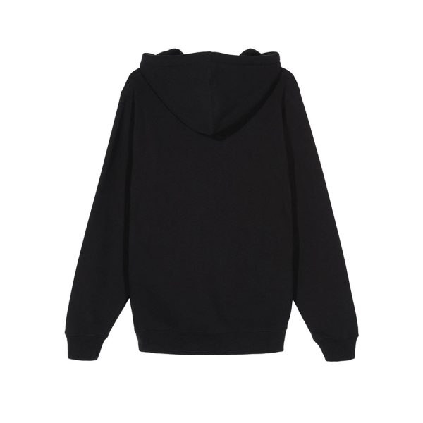 Stussy Old Crown Hoodie - Black on Sale