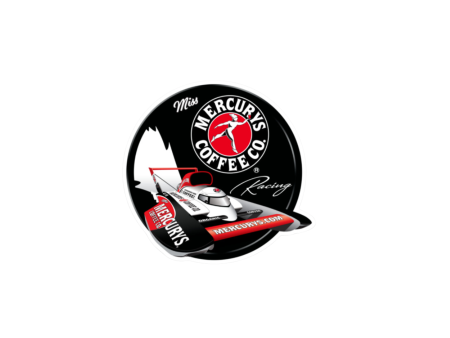 Miss Mercurys Coffee Logo Vinyl Sticker Hot on Sale