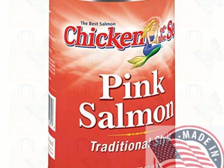 Chicken of the Sea Pink Salmon, Traditional, 14.75 oz Online Hot Sale