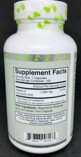 Vitamin C 1000 mg. 100 Capsules on Sale