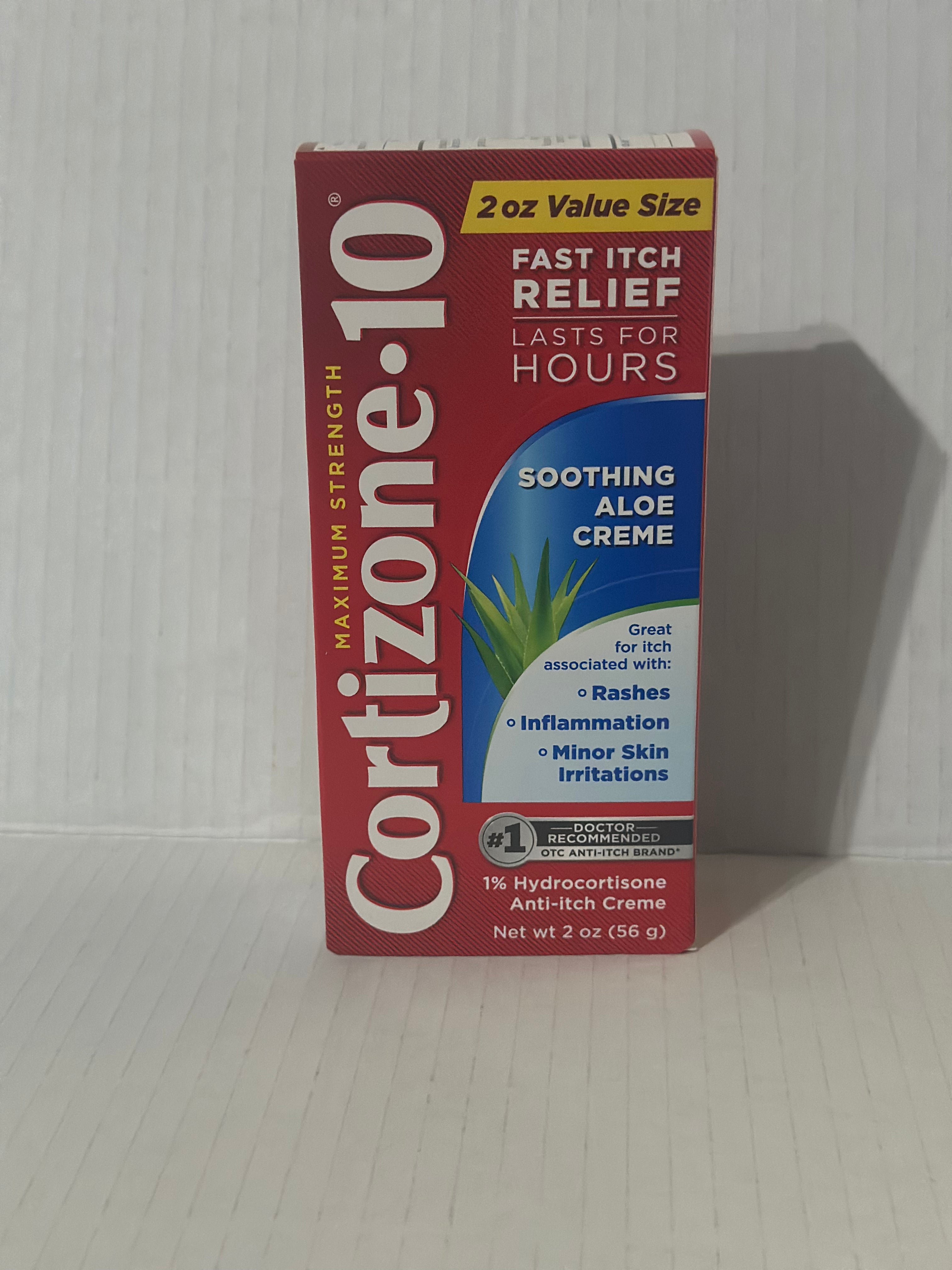 Cortizone-10 1% Hydrocortisone Anti Itch Cream for Eczema and Bug Bite Relief, Maximum Strength, 2 oz Online Sale