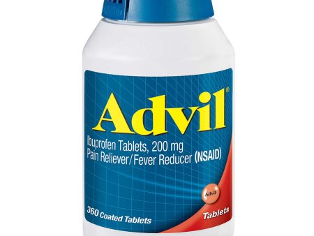 Advil Ibuprofen 200mg, 360 Tablets Online